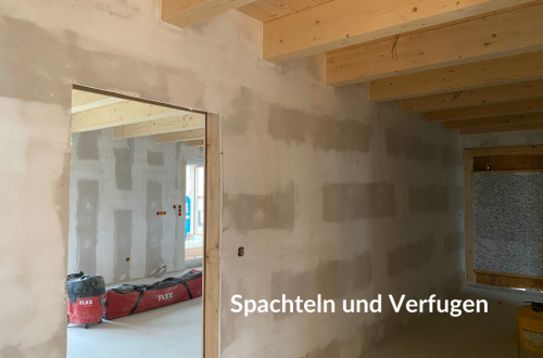 Spachteln und Verfugen